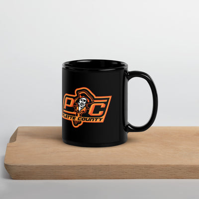 Platte County Black Glossy Mug