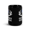 Eight Herds One Miege Black Glossy Mug