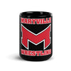 Maryville University  Maryville Wrestling Black Glossy Mug