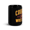 Oakton Wrestling Black Glossy Mug