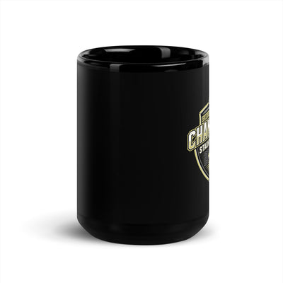 Staunton River State Champs  Mascot Black Glossy Mug