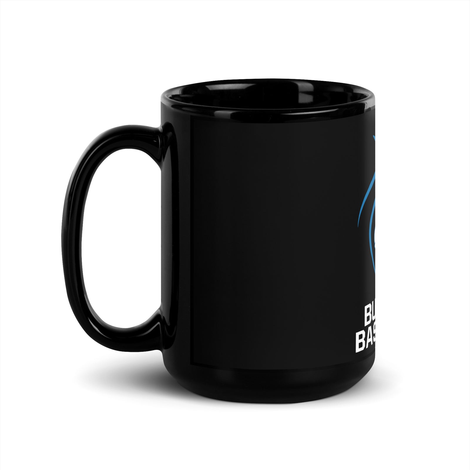 Buckland Basketball Black Glossy Mug