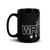 Wrangell Wrestling Black Glossy Mug v2