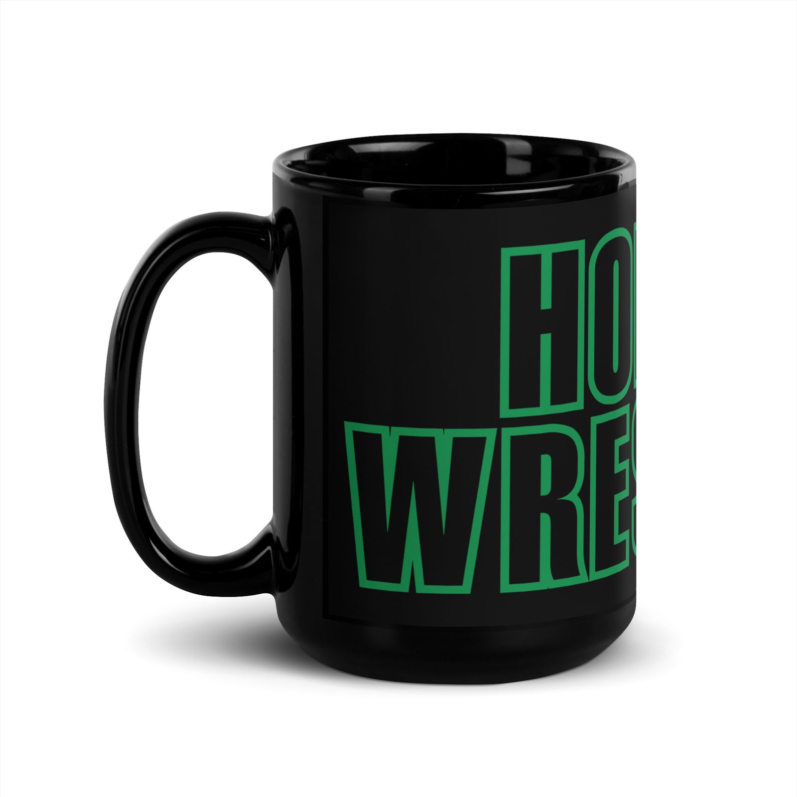 Azle Wrestling  AZLE WRESTLING Black Glossy Mug