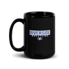 Riverside Wrestling  Black Glossy Mug