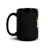 Penn Manor  Black Glossy Mug