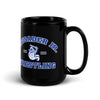 Crusader Jr. Wrestling 1 Black Glossy Mug