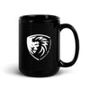 MWC Wrestling Academy 2022 Lion Black Glossy Mug