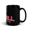 Wrangell Wrestling Black Glossy Mug