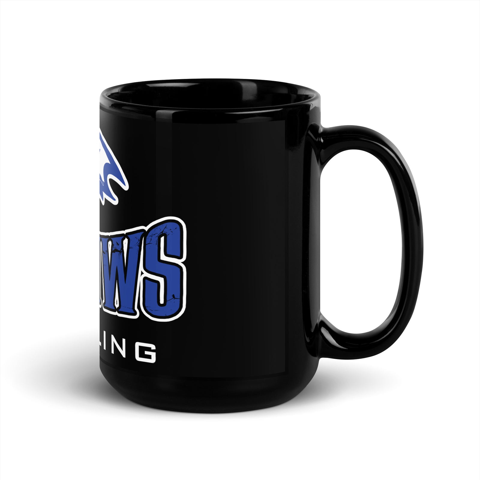 Jr. Kaws Black Glossy Mug