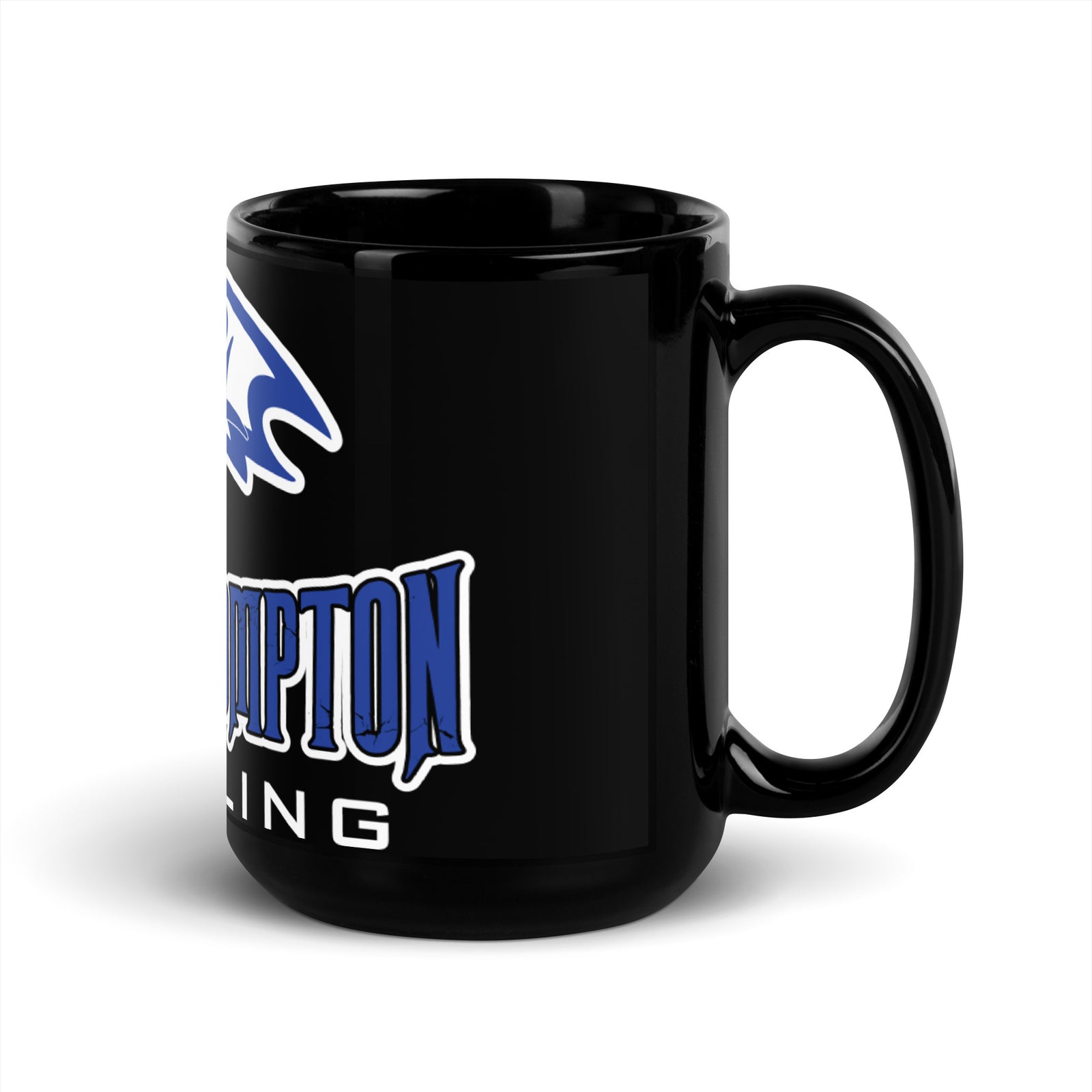 Perry Lecompton Black Glossy Mug