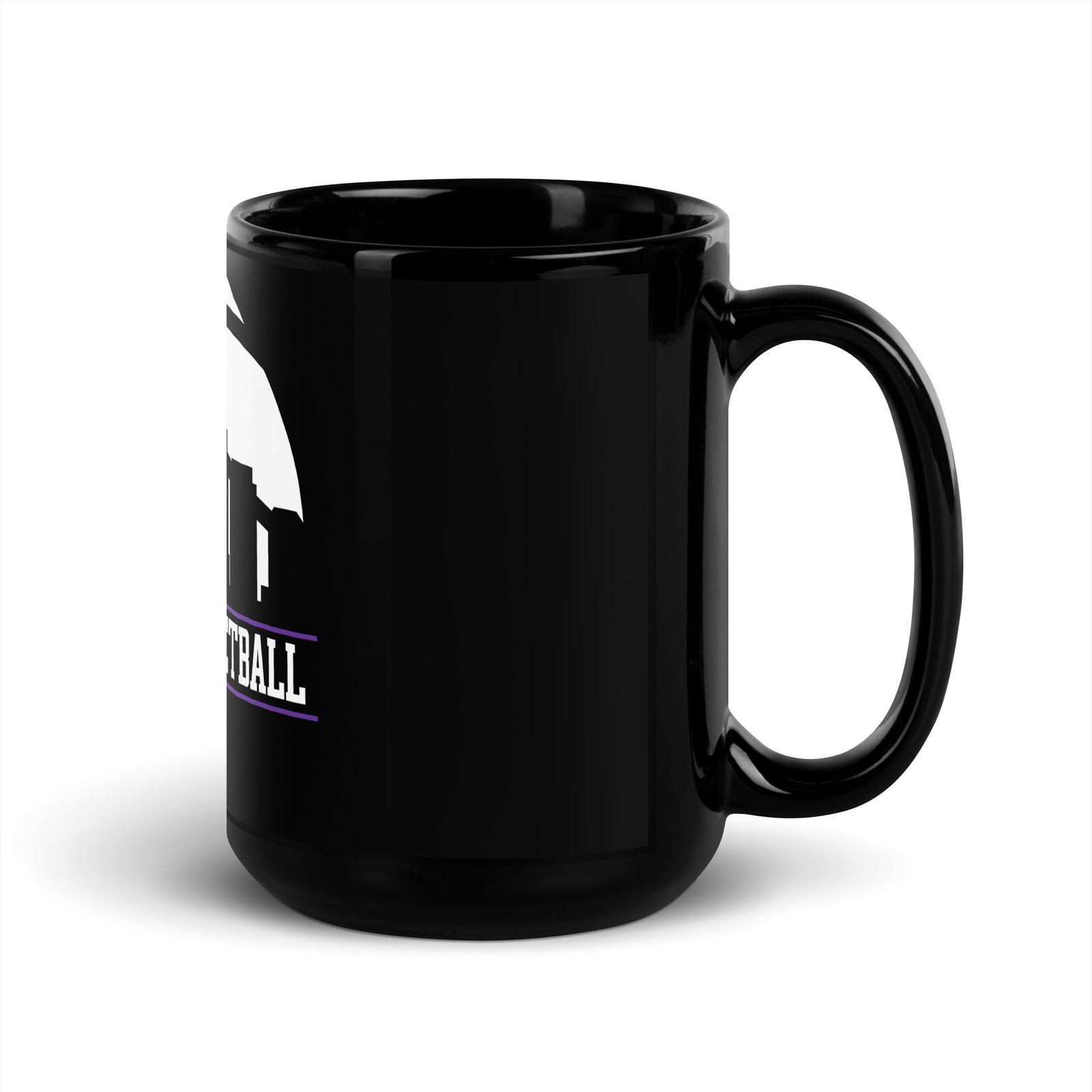 Park Hill South Basketball Black Glossy Mug