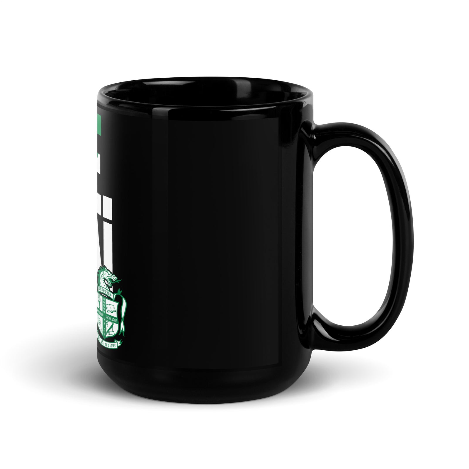 Ste. Genevieve Wrestling Fall 2022 Black Glossy Mug
