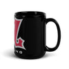 Ground Zero Wrestling Black Glossy Mug