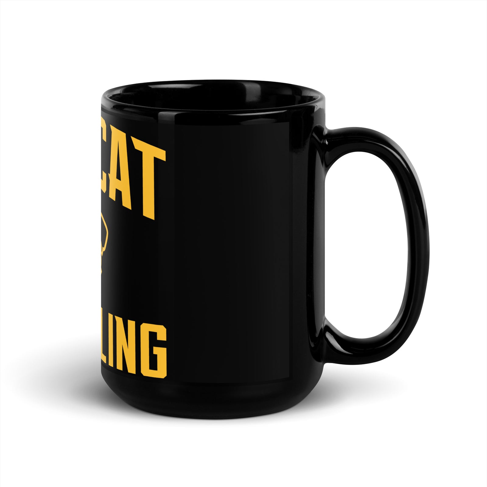 Blue Springs HS Black Glossy Mug