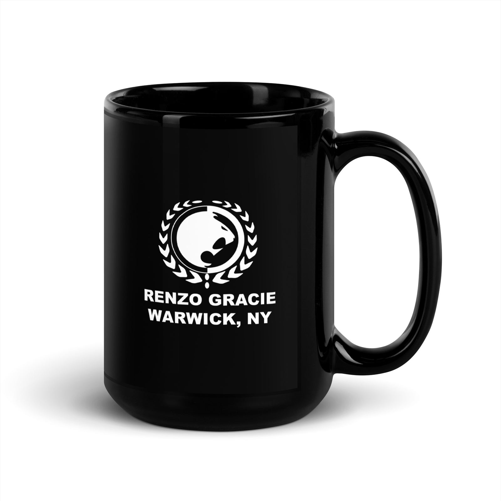 Renzo Gracie Jiu-Jitsu  Black Glossy Mug