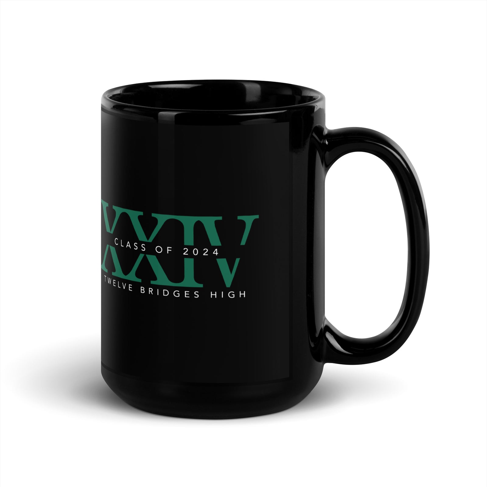 Twelve Bridges Class of 2024 Black Glossy Mug