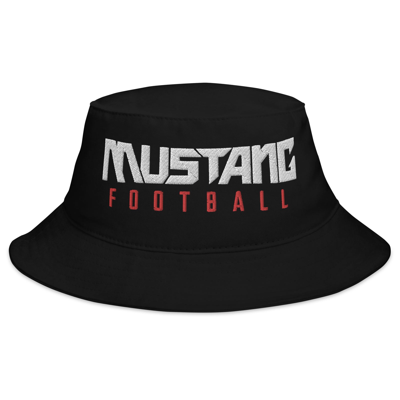 Palmetto Middle Football Embroidery-Black  Bucket Hat I Big Accessories BX003