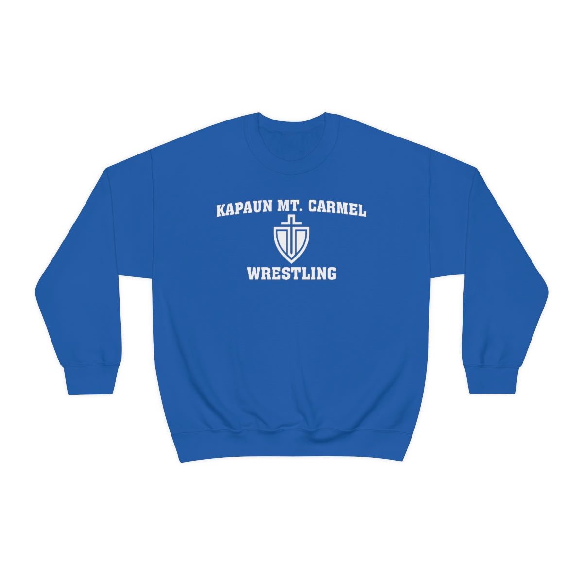 Kapaun Mt. Carmel Wrestling Royal Unisex Heavy Blend™ Crewneck Sweatshirt