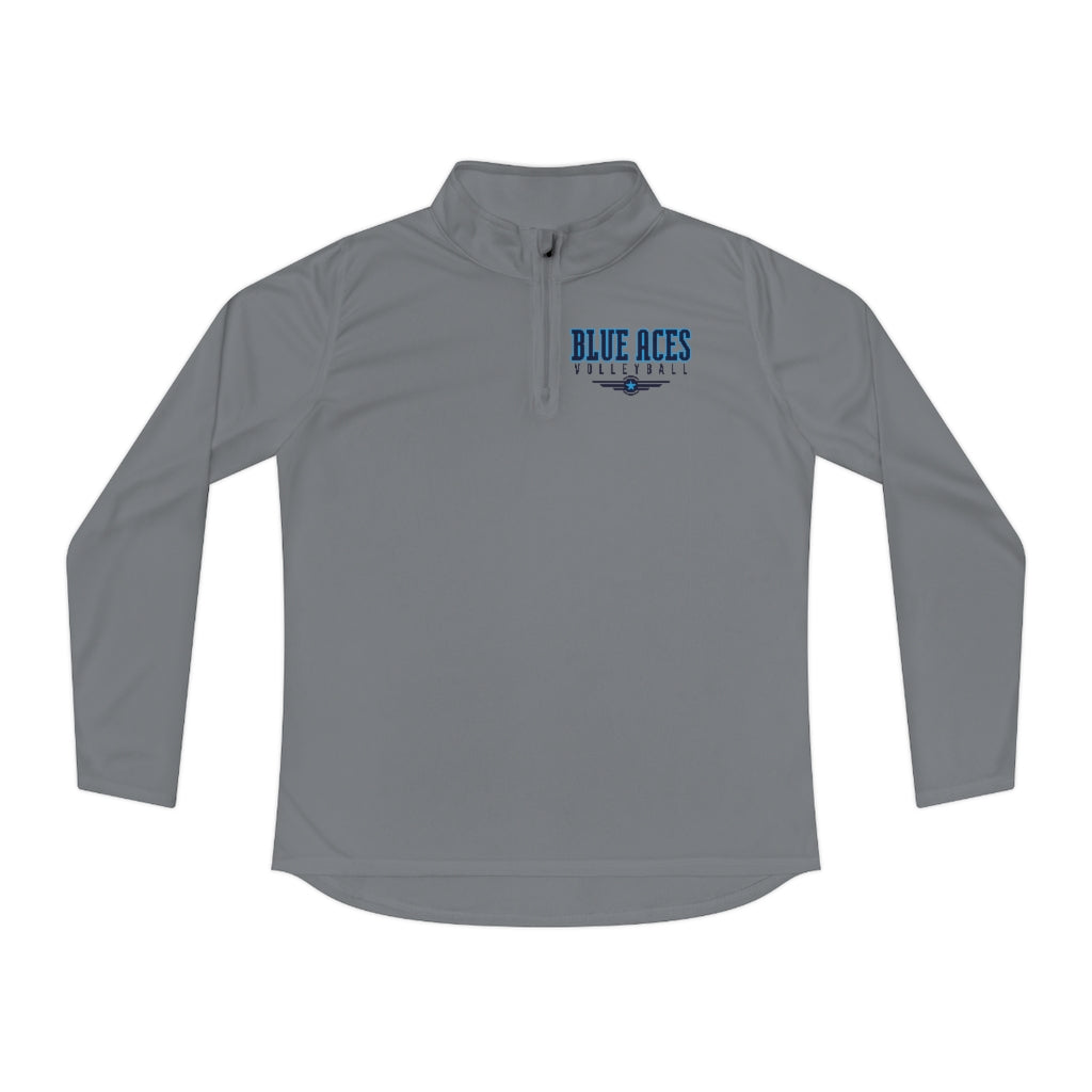 Wichita East High School Volleyball Women's Quarter-Zip Sweater