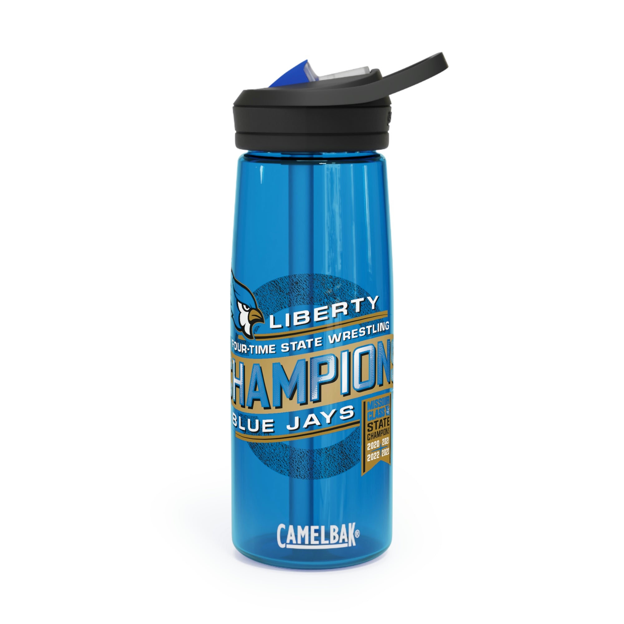 Liberty State Wrestling Champs Royal Design CamelBak Eddy® Water Bottle