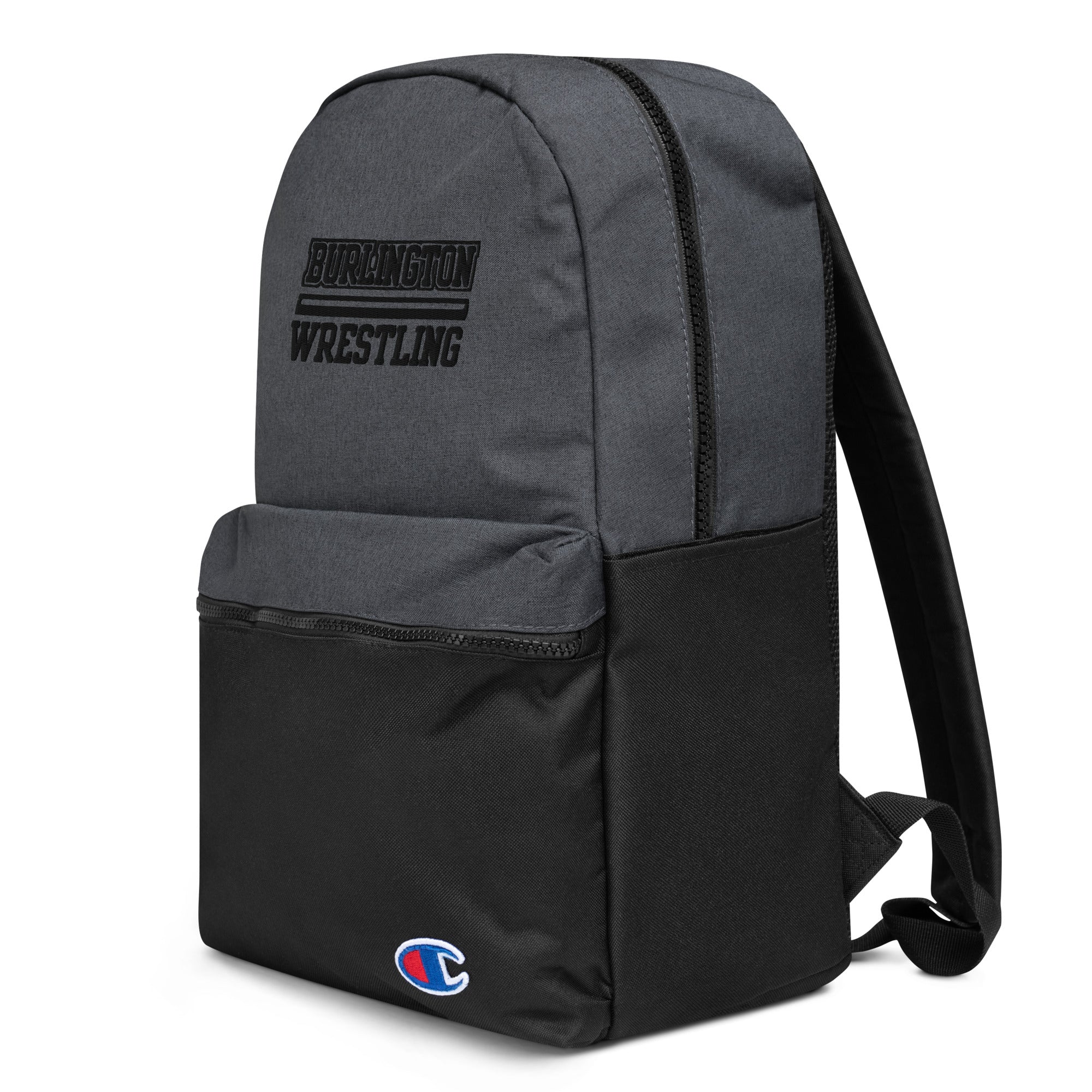 Burlington HS Wrestling Champion Backpack Blue Chip Athletic