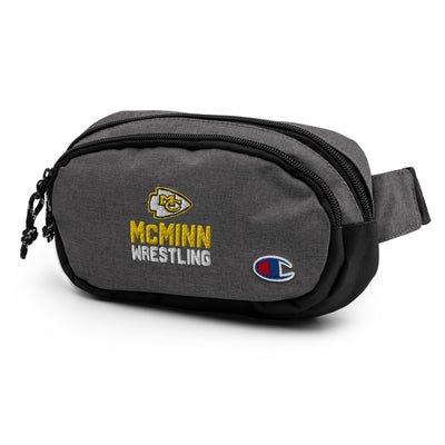 McMinn High School Wrestling  Black Champion Fanny Pack