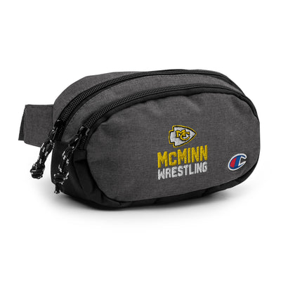 McMinn High School Wrestling  Black Champion Fanny Pack