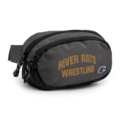 River Rats Wrestling  Embroidered Champion Fanny Pack