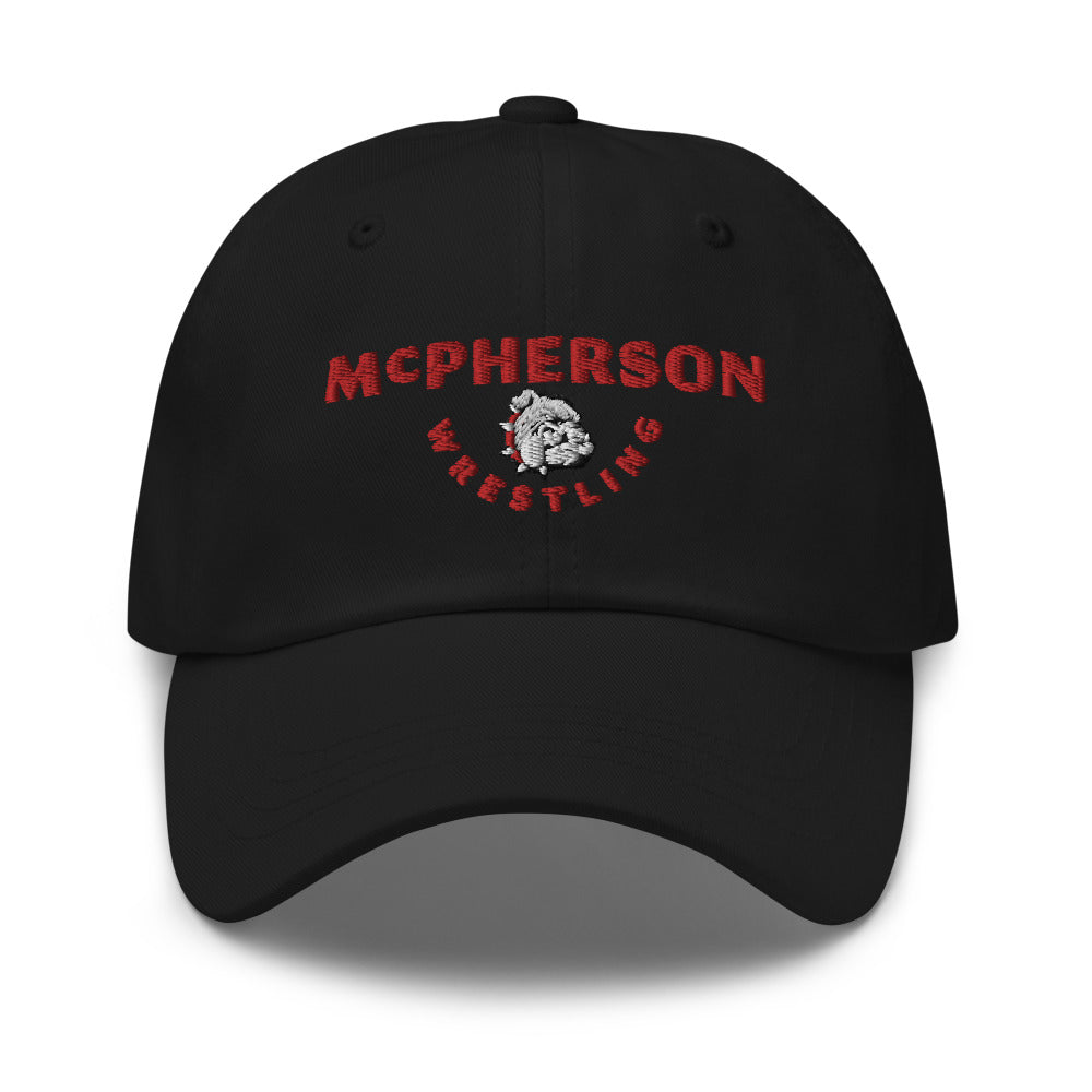McPherson Wrestling Dad hat