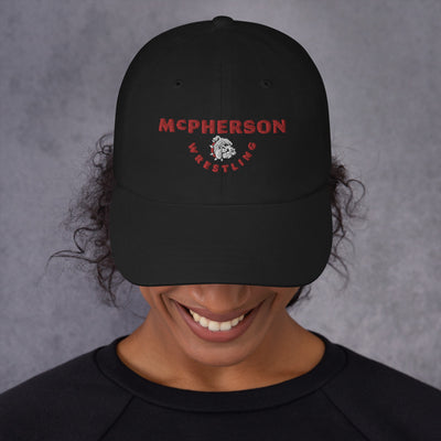 McPherson Wrestling Dad hat