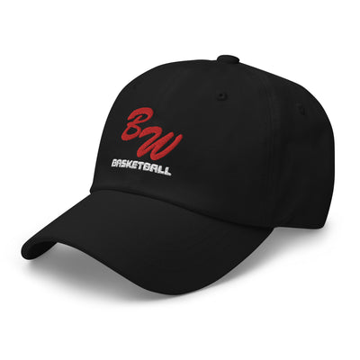 BW Basketball Dad hat