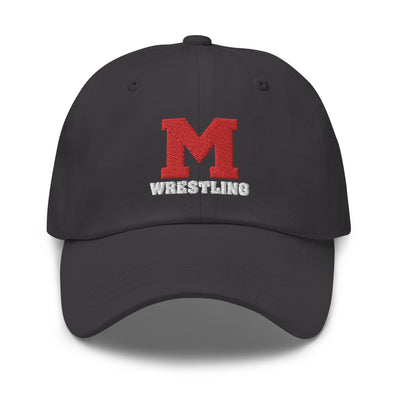 M Wrestling Dad hat