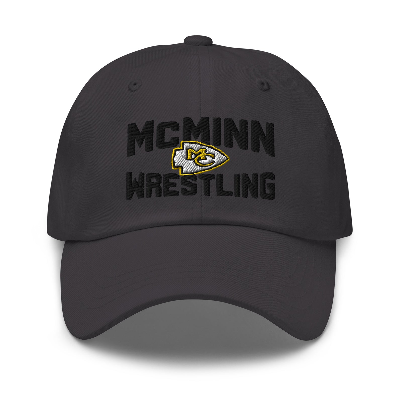 McMinn High School Wrestling  Grey Classic Dad Hat