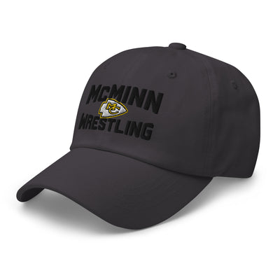 McMinn High School Wrestling  Grey Classic Dad Hat