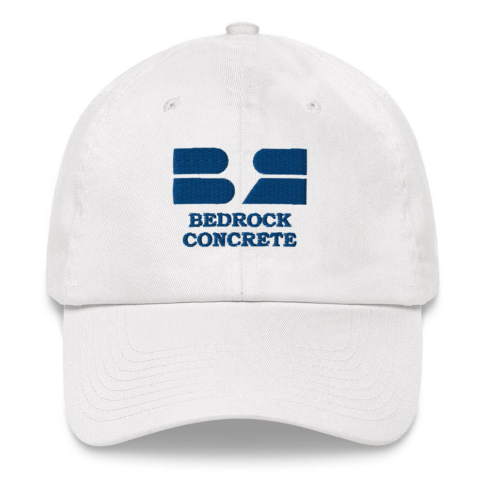 Bedrock Concrete Classic Dad Hat - Royal Print
