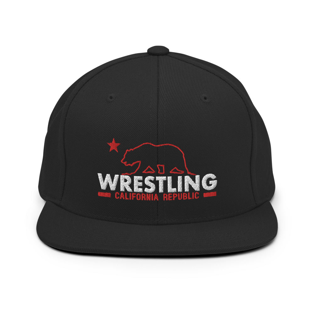California Wrestling Snapback Hat