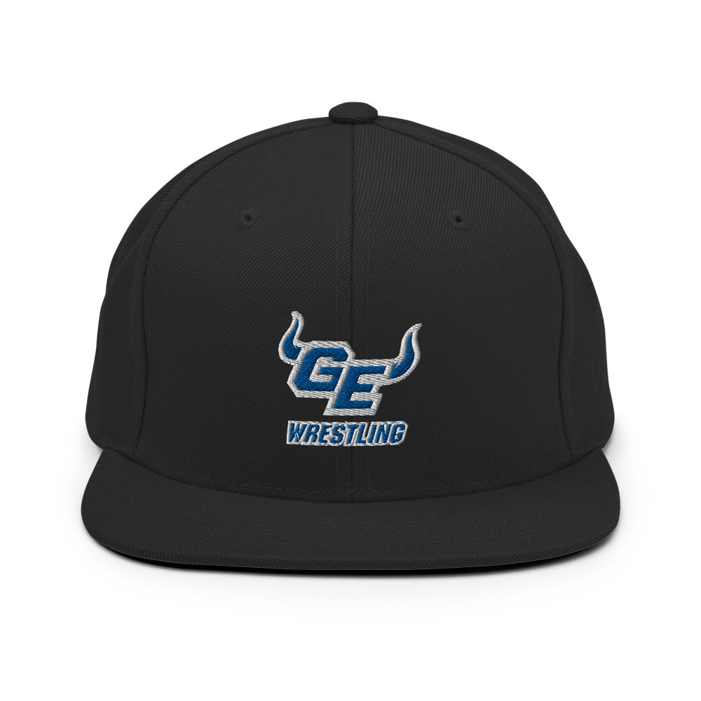 Gardner Edgerton Wrestling Embroidered Snapback Hat