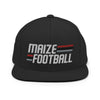 Maize Football Snapback Hat