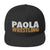 Paola Wrestling Snapback Hat