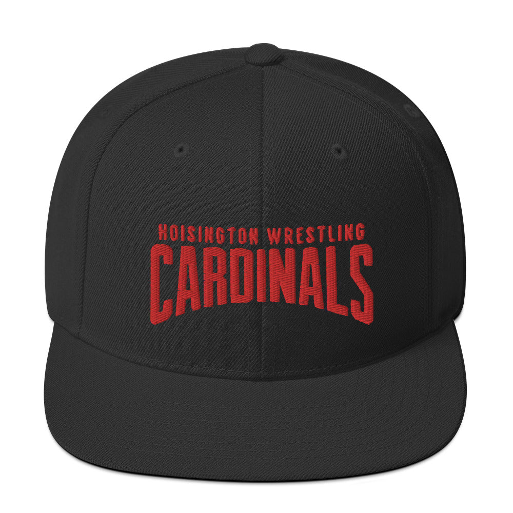 Hoisington Cardinals Wrestling Snapback Hat
