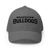 Grandview School District Navy Embroidery Design Structured Twill Cap