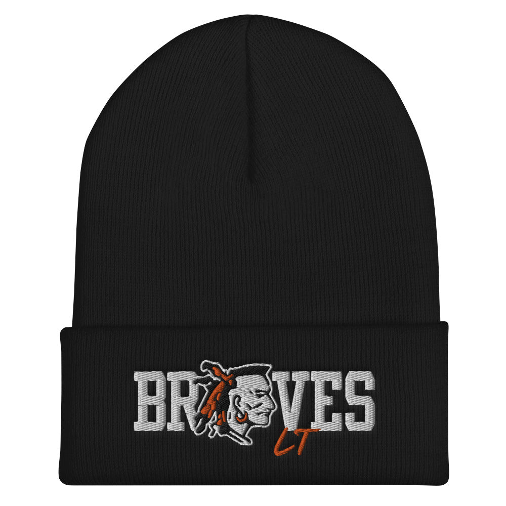 Braves Wrestling Cuffed Beanie