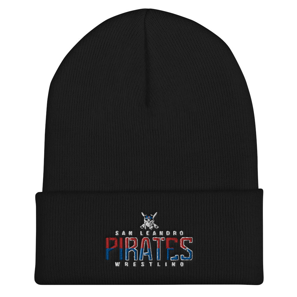 San Leandro Pirates Cuffed Beanie