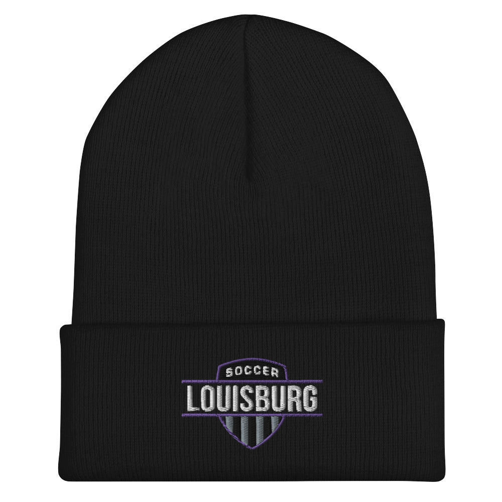 Louisburg High School Soccer Cuffed Beanie