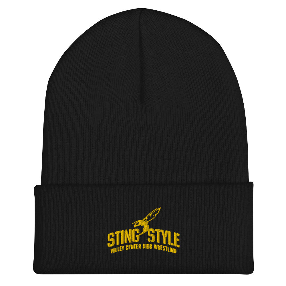 Valley Center Wrestling Club Cuffed Beanie