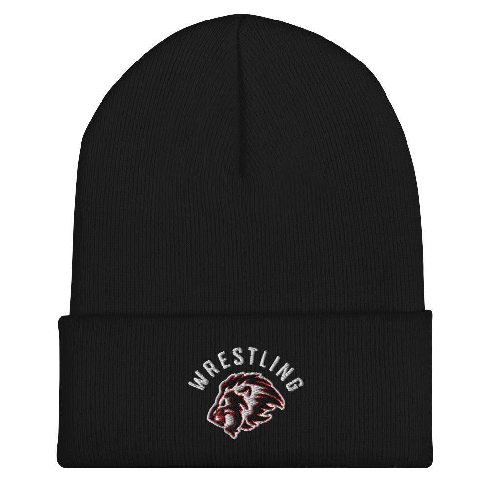 Lion Elite Wrestling Cuffed Beanie