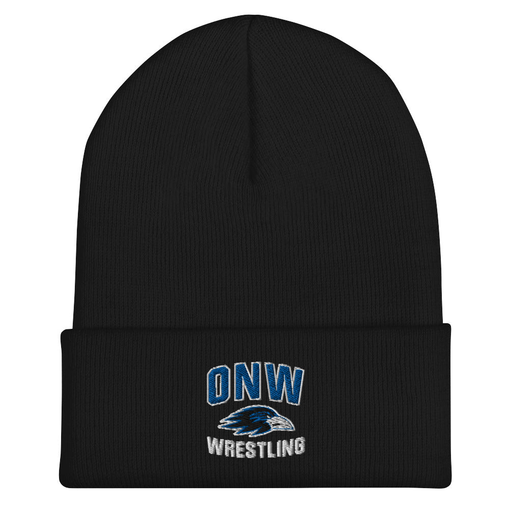 Olathe Northwest Wrestling Cuffed Beanie