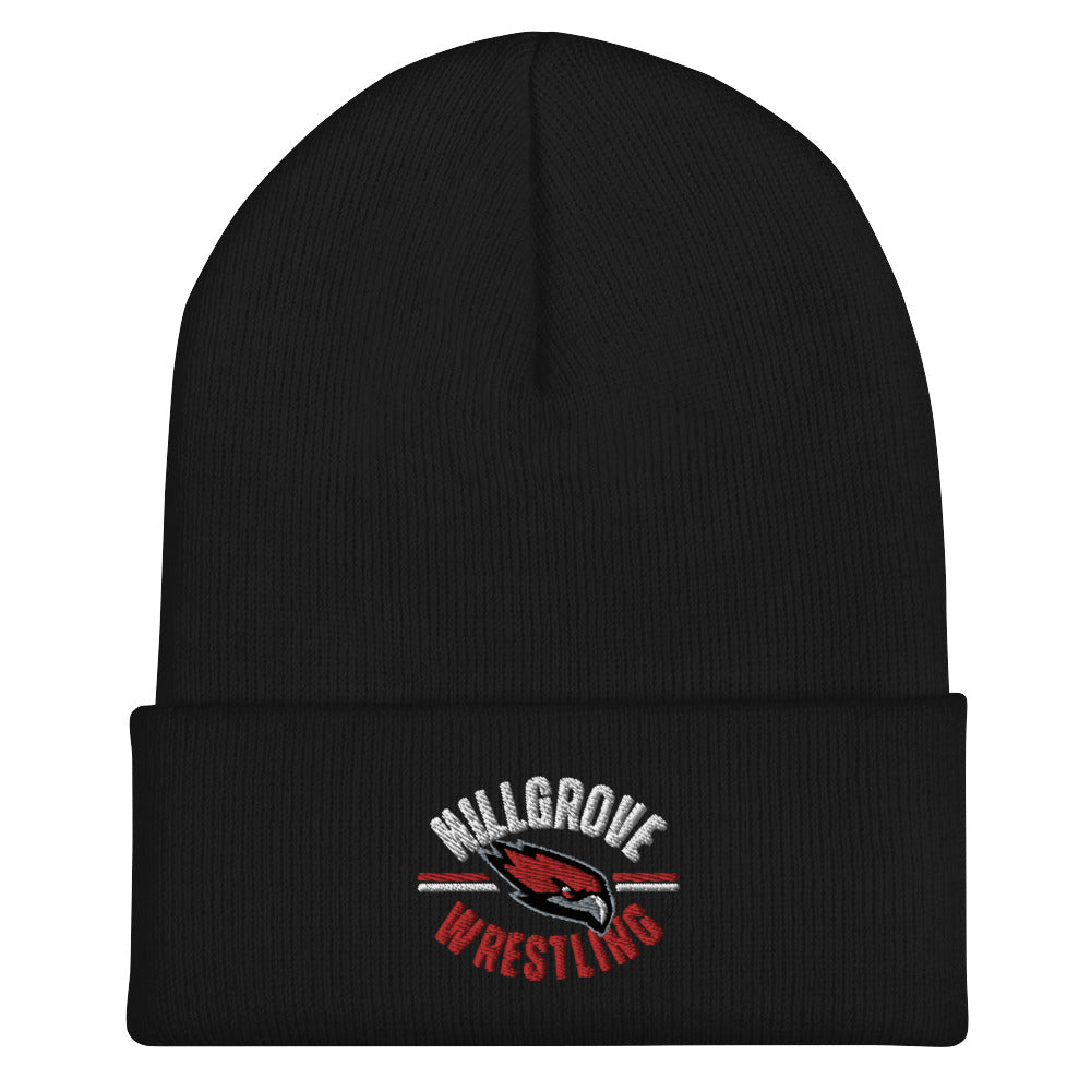 Hillgrove Hawks Wrestling 2022 Hillgrove Hawks Cuffed Beanie