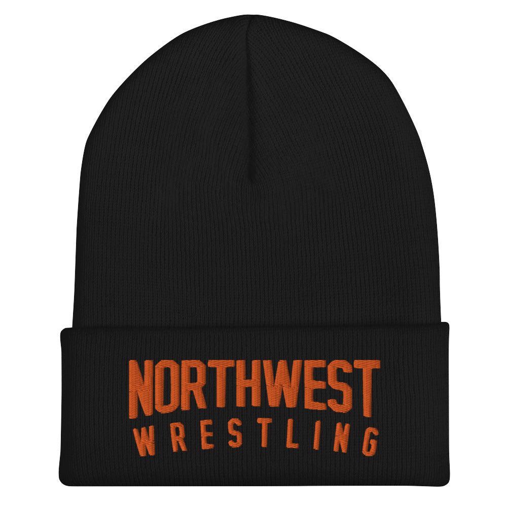 Shawnee Mission Northwest Wrestling Cougar SMNW Wrestling Cuffed Beanie